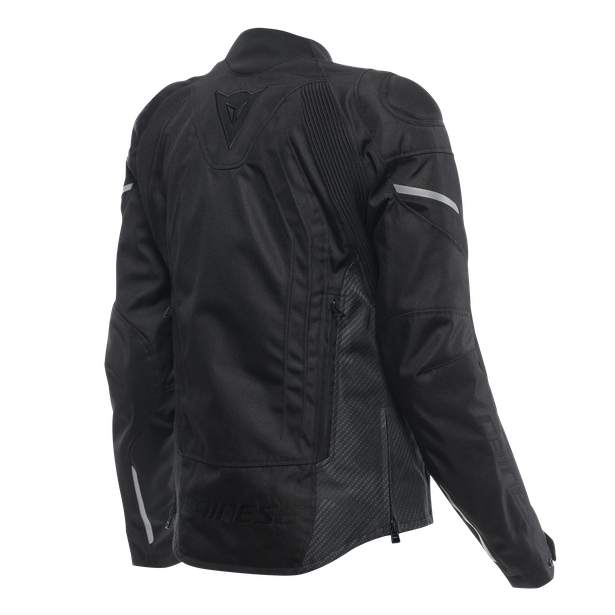 avro-5-tex-giacca-moto-in-tessuto-donna-black-black-black image number 1