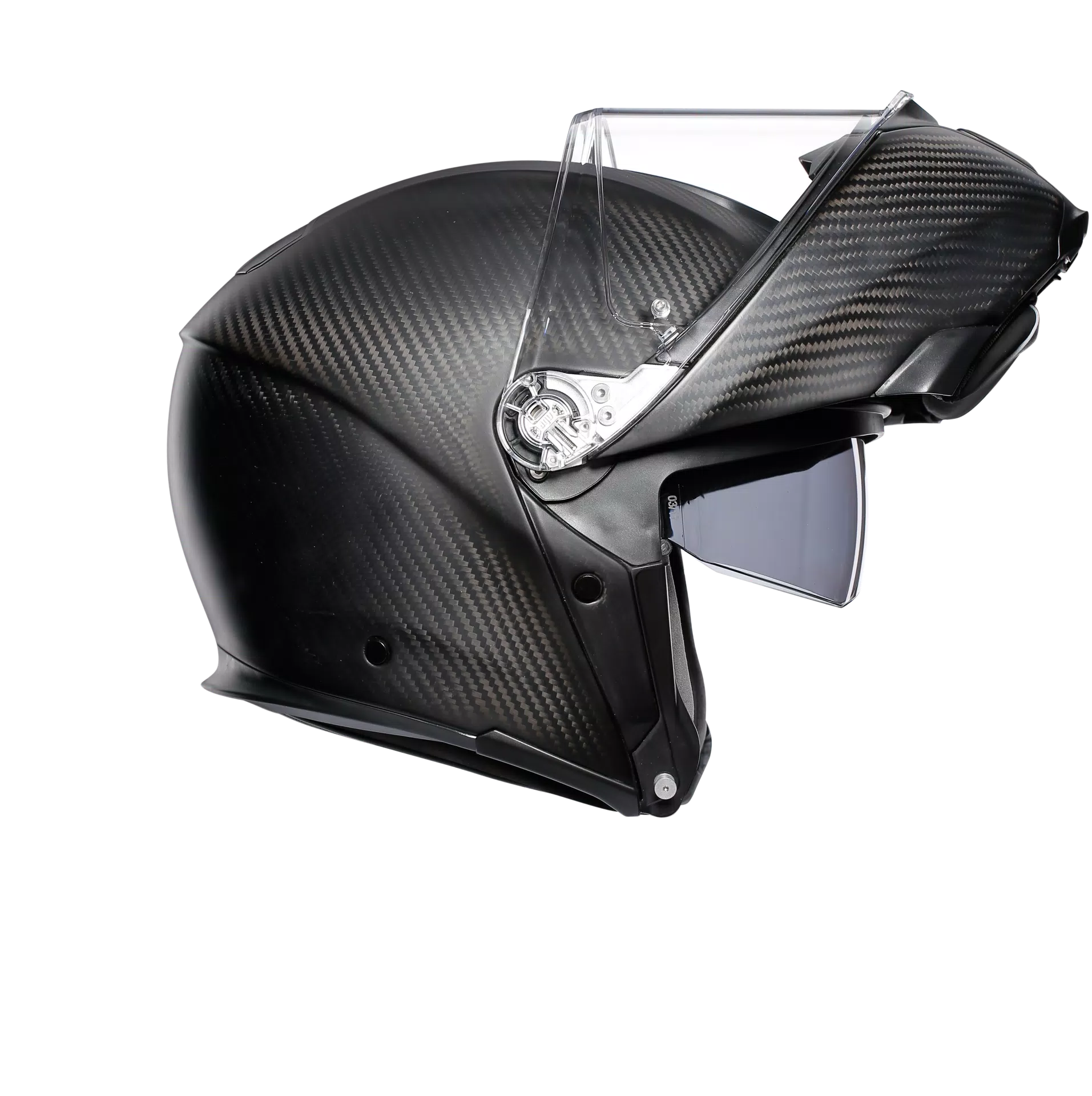 SPORTMODULAR MATT CARBON - CASQUE MOTO MODULAIRE E2205