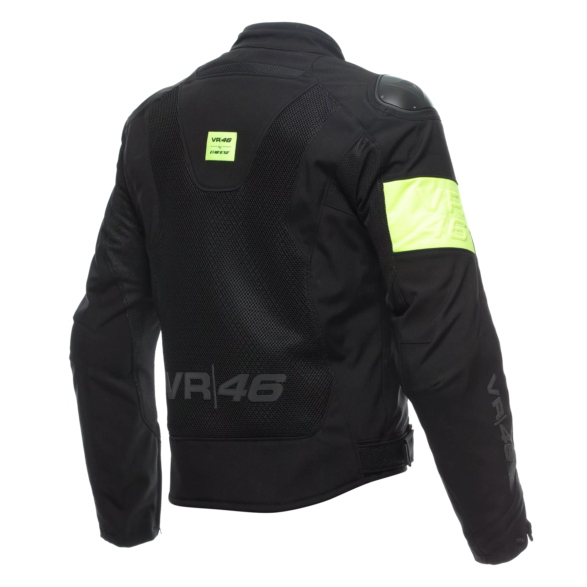 Dainese VR46 バイクジャケット 黒/白/黄 Dainese VR46 バイクジャケット 黒/白/黄