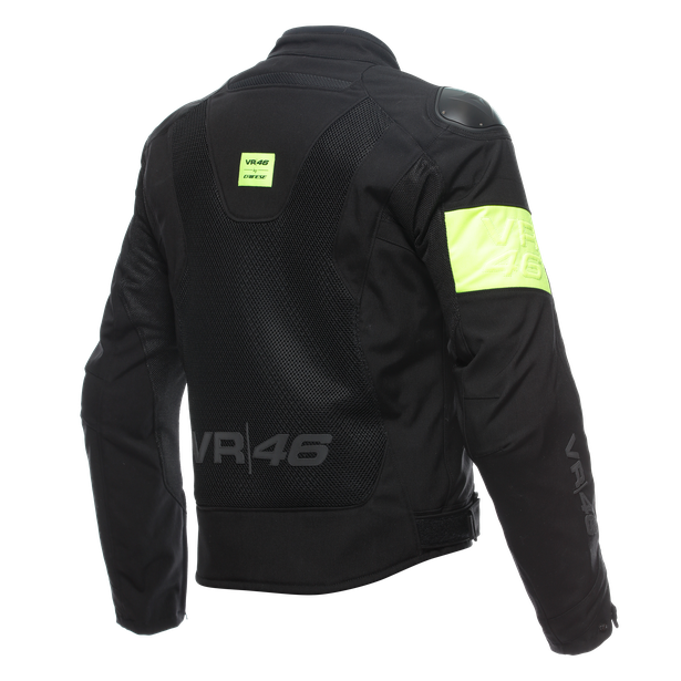 vr46-wetlap-air-d-dry-jacket-black-fluo-yellow image number 1