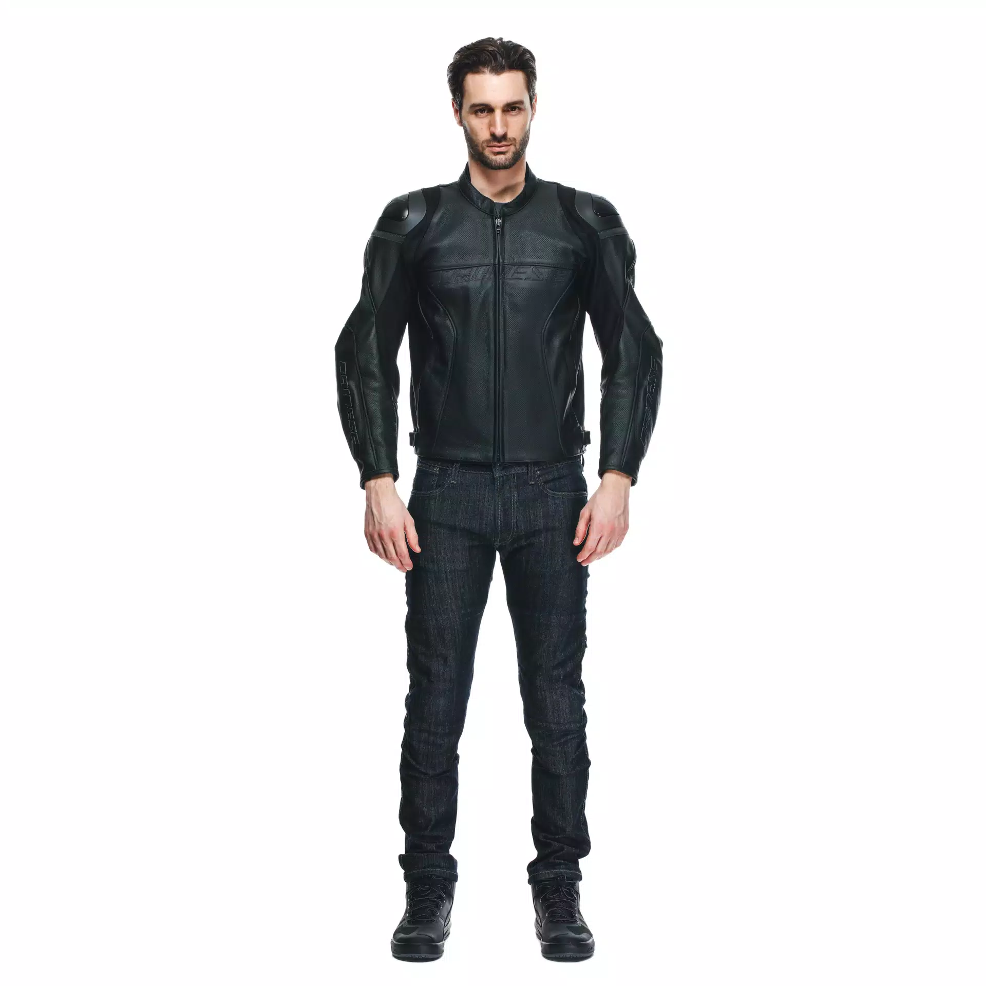RACING 4 LEATHER JACKET PERF.