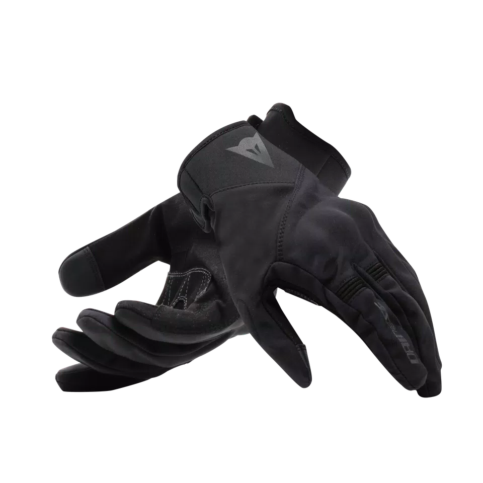INTREPYD - MOTORCYCLE GLOVES - BLACK/BLACK - 5