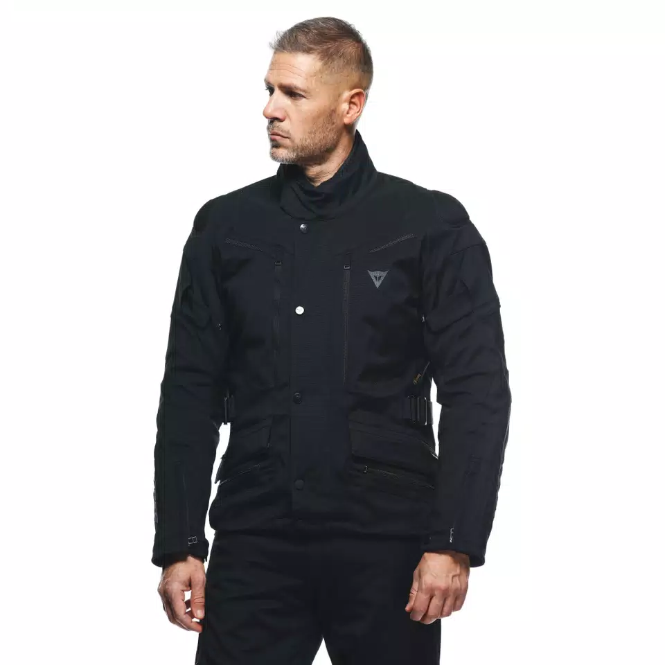 ESSENTIAL TOURER D-DRY JACKET - BLACK/ANTHRACITE - 5