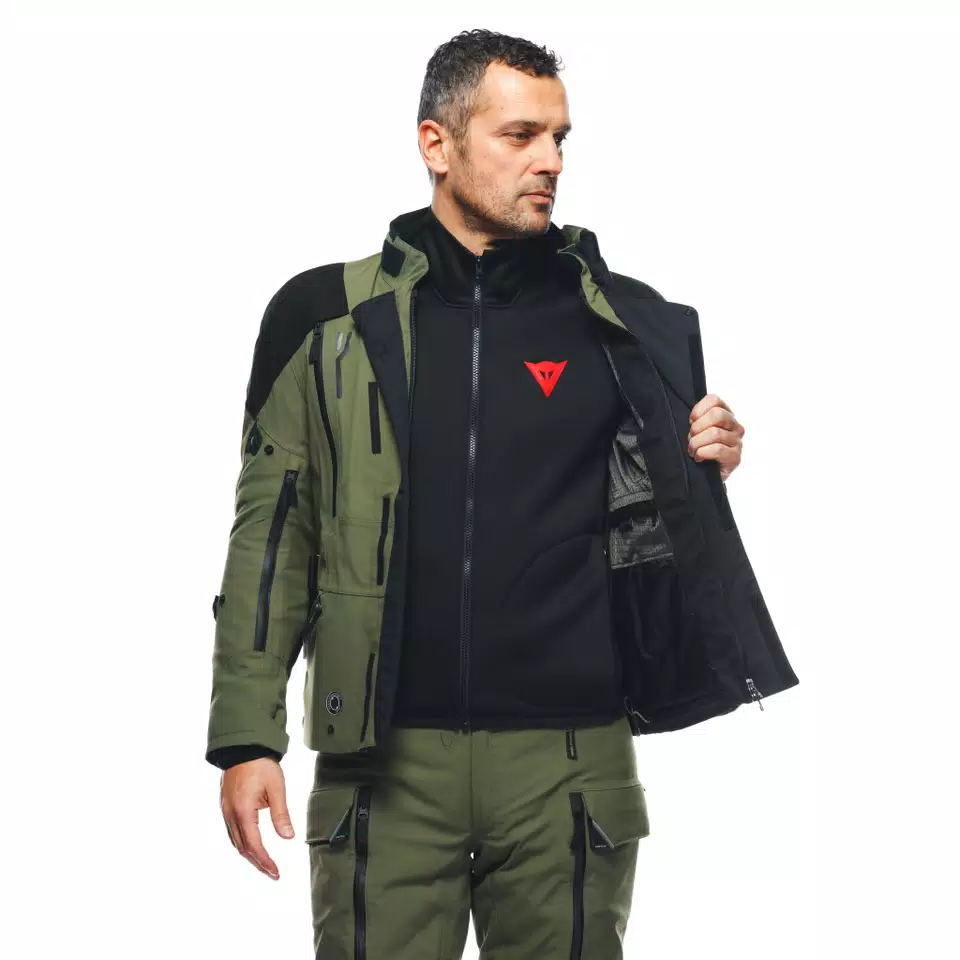 HEKLA ABSOLUTESHELL™ PRO 20K - MEN'S WATERPROOF MOTORCYCLE JACKET - ARMY-GREEN/BLACK - 19