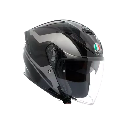K5 JET EVO TUNE GREY/BLACK - MOTORRAD JET-HELM E2206 -  - 1