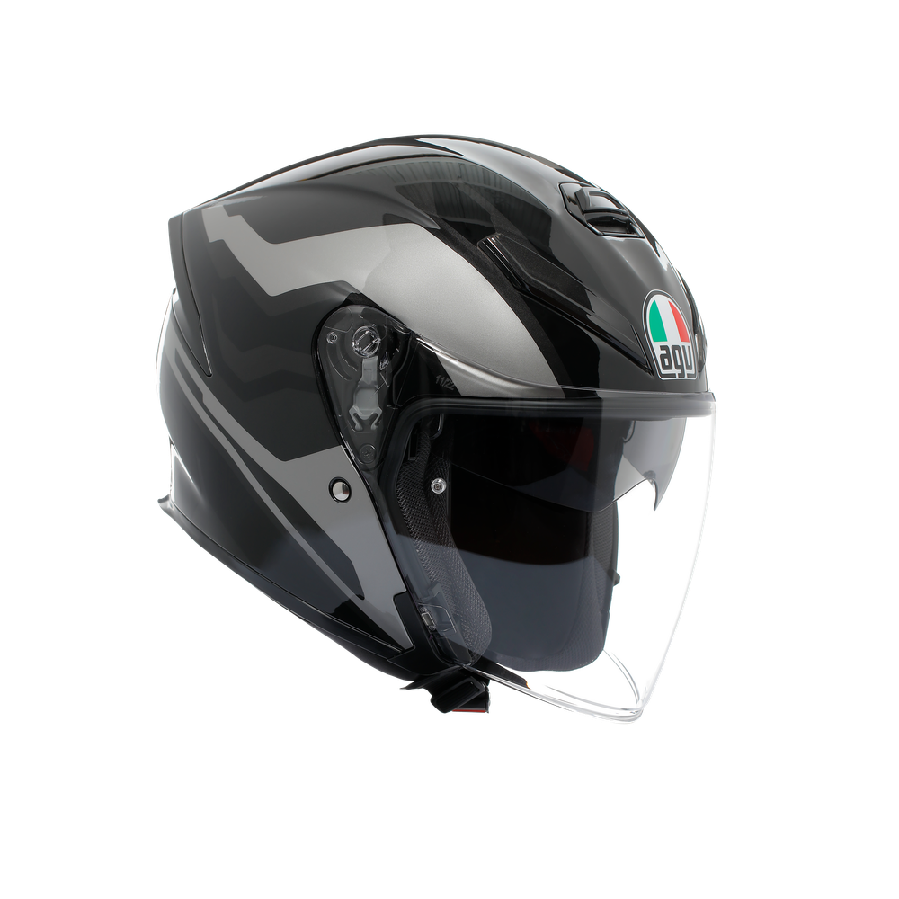 Casco Moto Jet AGV K5 JET EVO - In Carbonio E Vetro, Visiera Anti-UV, Taglia M - Foto 8