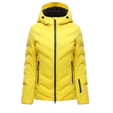 NOVA AEROSENSE-DRY - WOMEN'S SKI JACKET - YELLOW-EMPIRE - 1