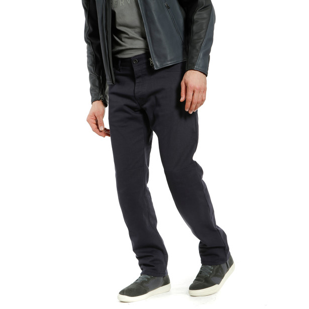 casual-regular-pantaloni-moto-in-tessuto-uomo image number 21