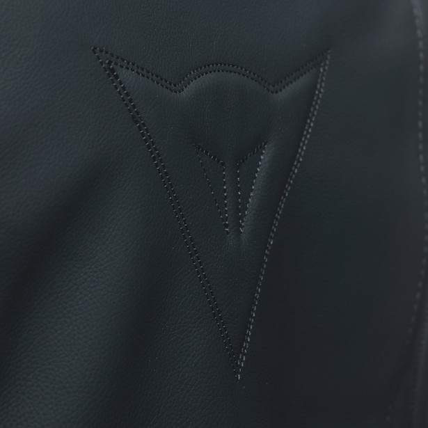 razon-2-giacca-moto-in-pelle-perforata-uomo-black image number 12