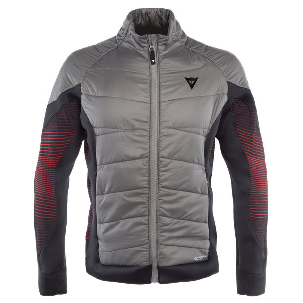 HP1 HYBRID JKT GUN-METAL/HIGH-RISK-RED- Downjackets