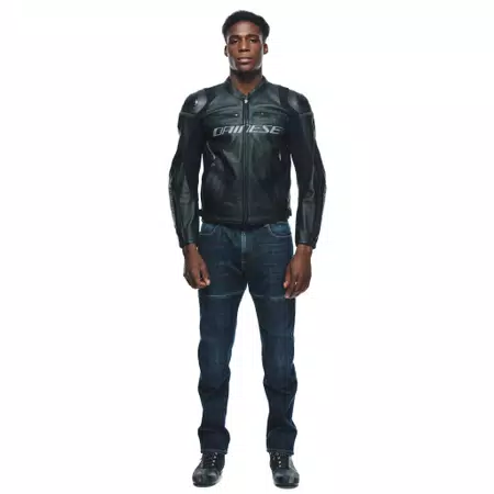 RACING 4 LEATHER JACKET S/T