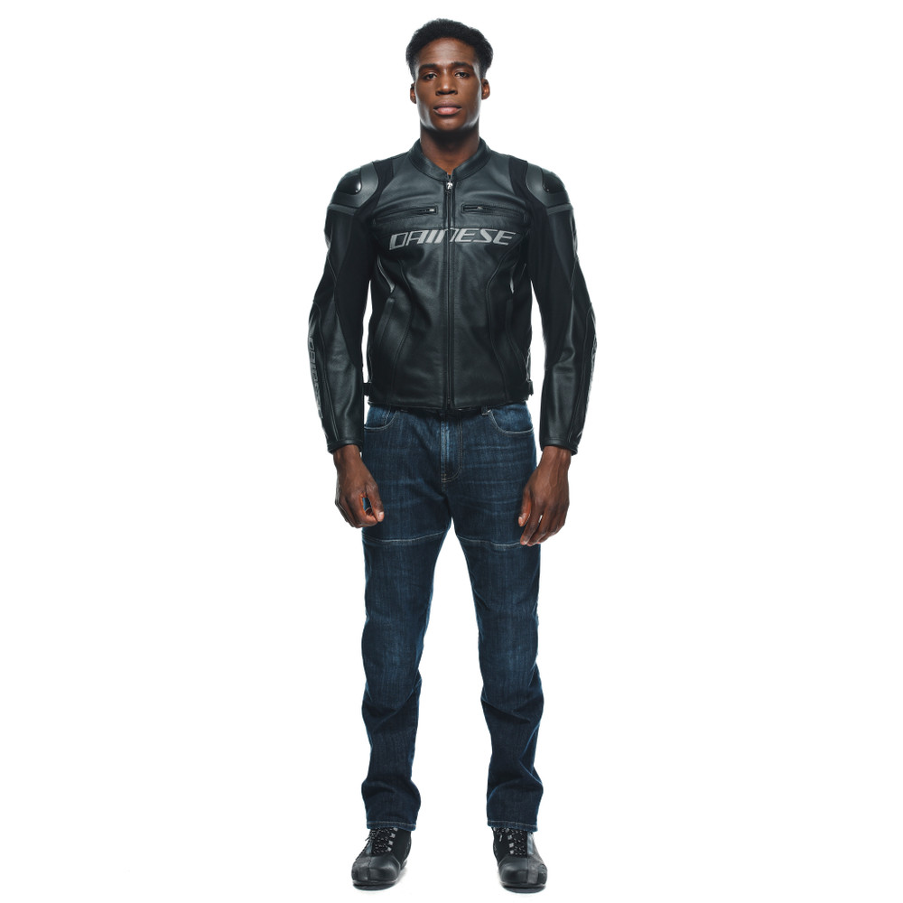 racing-4-leather-jacket-s-t-black-black image number 2