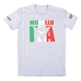 MUGELLO D1 T-SHIRT MELANGE-GRAY- T-Shirts