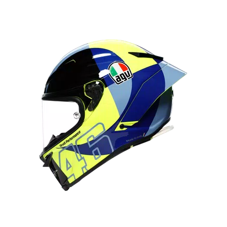 PISTA GP RR SOLELUNA 2022 (ED. LIMITATA) - MOTORBIKE FULL FACE HELMET E2206 DOT -  - 4