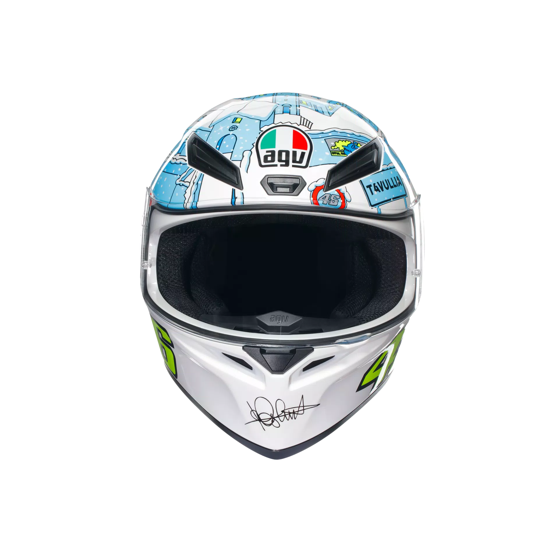 K1 S ROSSI WINTER TEST 2017 - MOTORBIKE FULL FACE HELMET E2206