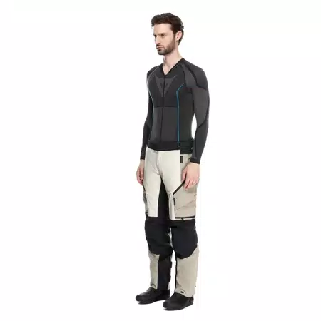 MANGEN ABSØLUTESHELL™ PRO - MEN TOURING MOTORCYCLE PANTS - BLACK/TIDAL FOAM - 4