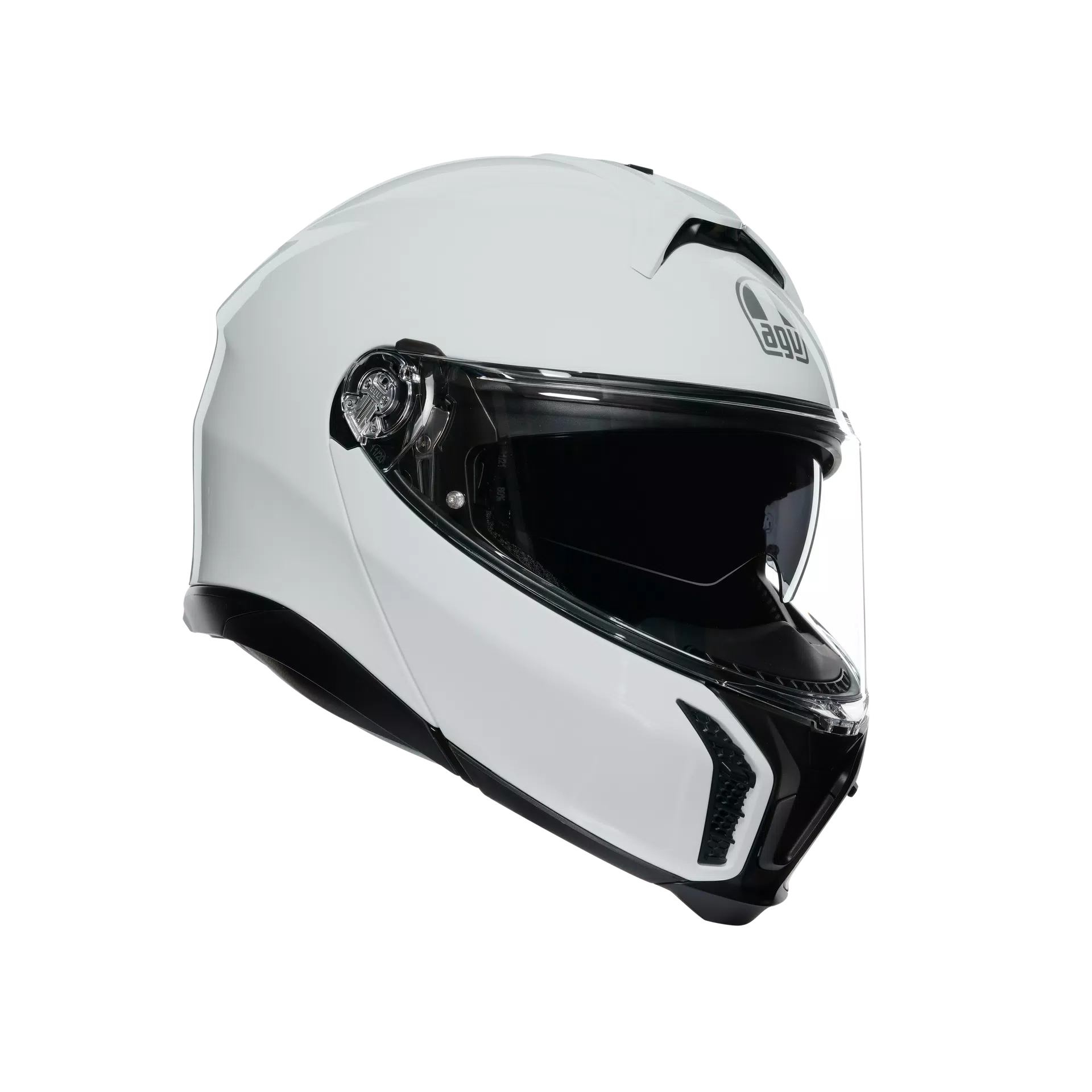 TOURMODULAR STELVIO WHITE - CASCO MOTO MODULARE E2206