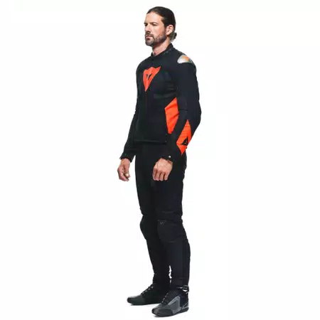 ENERGYCA AIR TEX JACKET - BLACK/FLUO-RED - 4