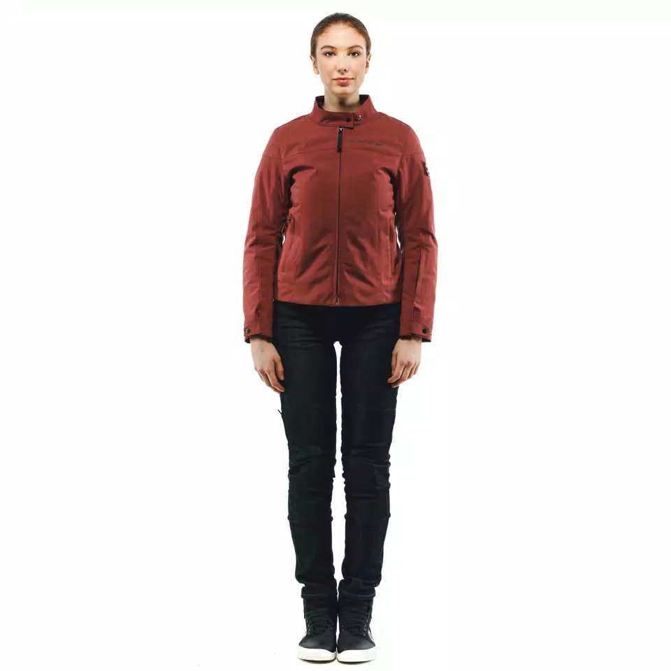 ROCHELLE D-DRY®- WOMEN'S WATERPROOF MOTORCYCLE JACKET - APPLE-BUTTER - 3