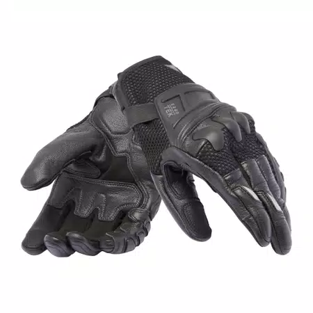 X-RIDE 2 ERGO-TEK GLOVES - BLACK/BLACK - 5