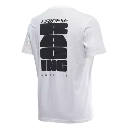 DAINESE RACING SERVICE - MEN'S T-SHIRT - BRILLANT WHITE - 2