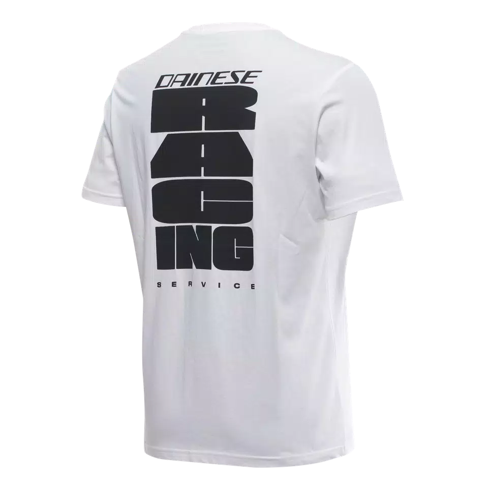 DAINESE RACING SERVICE - MEN'S T-SHIRT - BRILLANT WHITE - 2