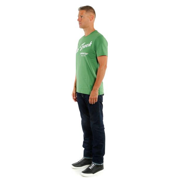 paddock-track-t-shirt-green-white image number 4