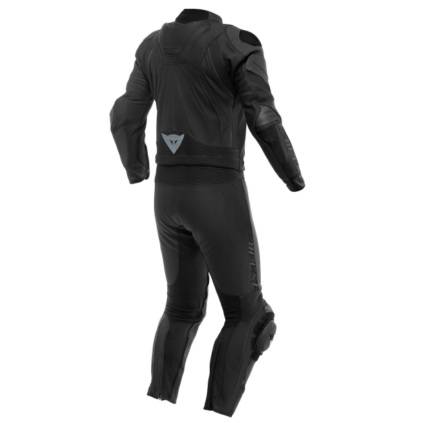 sport-2-pcs-leather-suit-black-matt-anthracite image number 1