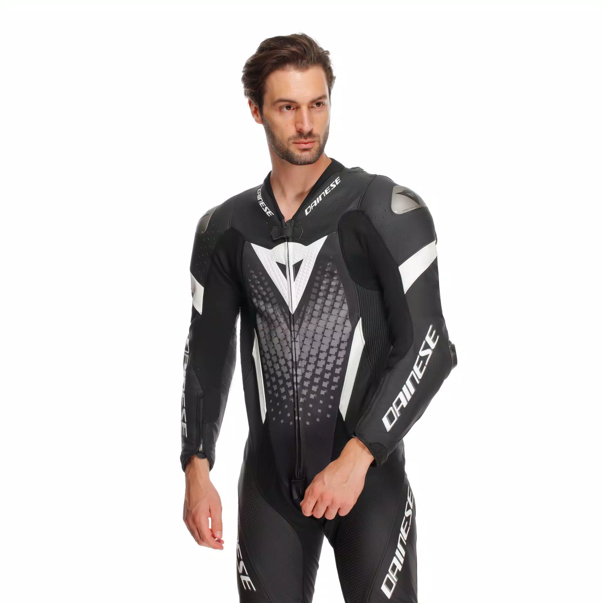 LAGUNA SECA 6 PERF 1PC LEATHER SUIT