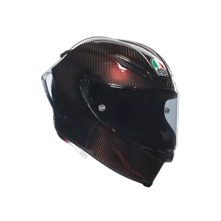 PISTA GP RR MONO RED CARBON - MOTORFIETS INTEGRAALHELM E2206 DOT -  - 1