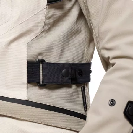 MANGEN ABS&Oslash;LUTESHELL&trade; PRO - MEN TOURING MOTORCYCLE JACKET - BLACK/TIDAL FOAM - 5