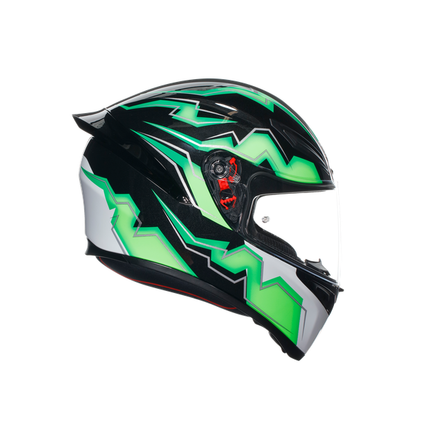 recensione AGV K1 Helmet Kripton (Black/Green) La visiera Negozio recensioni