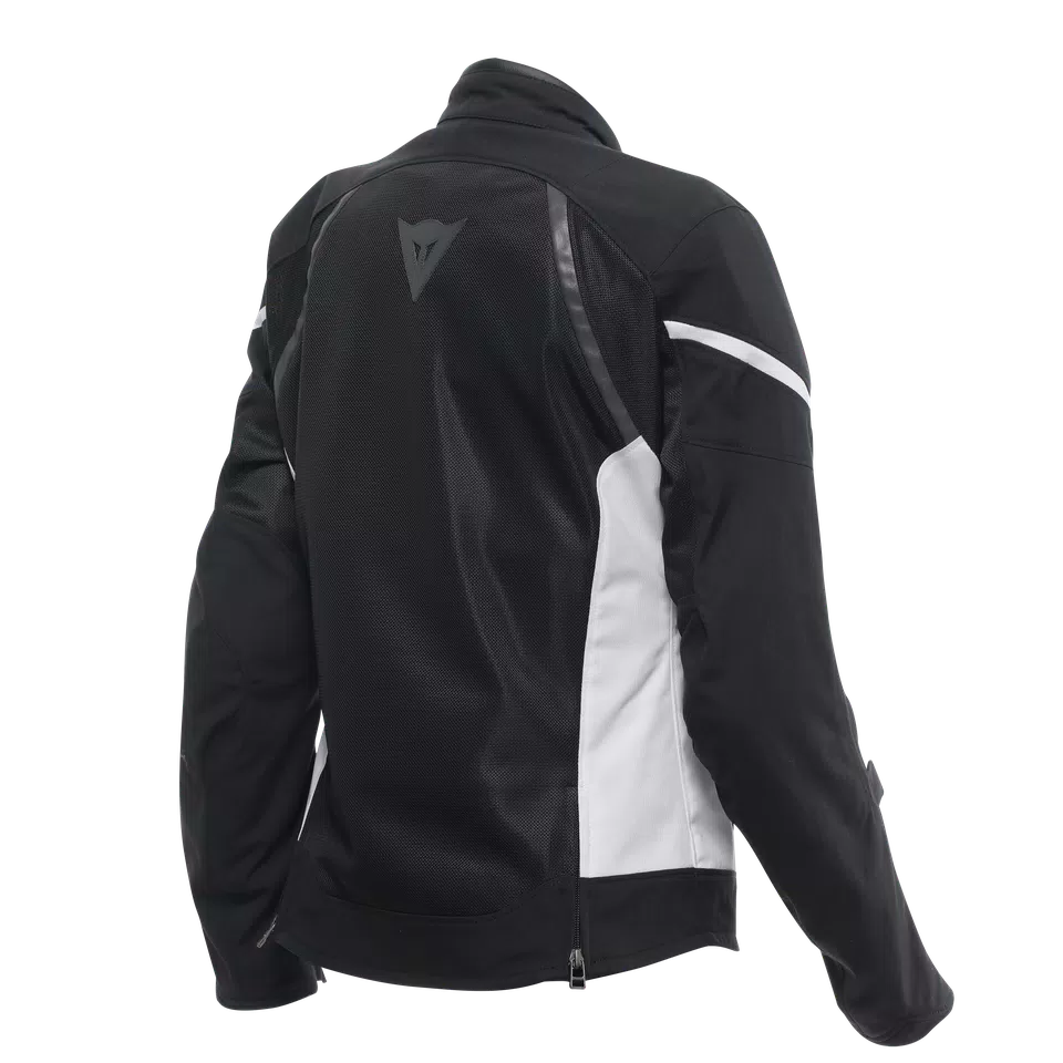 AIR FRAME 3 TEX - WOMEN'S SUMMER MOTORCYCLE JACKET IN FABRIC - BLACK/WHITE/WHITE - 2