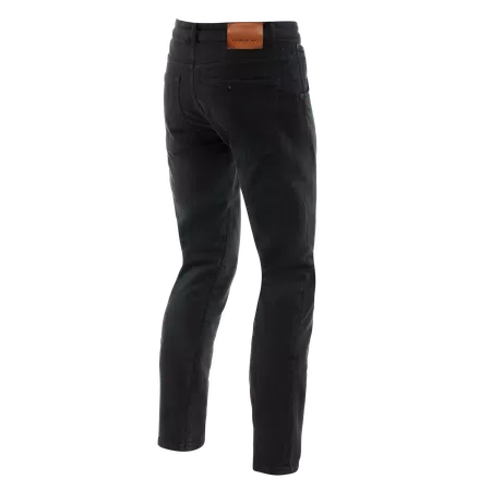 5-POCKET DENIM SLIM - MOTORFIETSJEANS VOOR HEREN - BLACK - 2