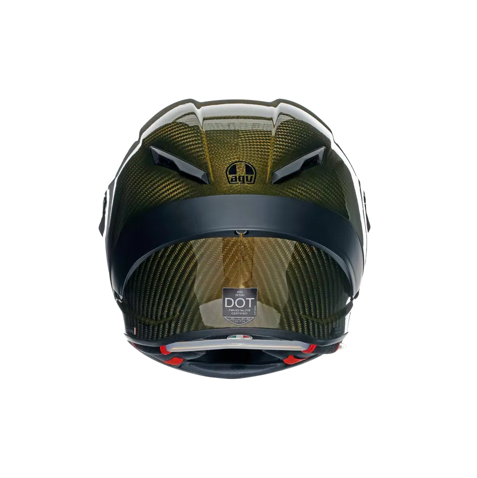 PISTA GP RR ORO (LIMITED EDITION) - MOTORBIKE FULL FACE HELMET E2206 DOT -  - 5