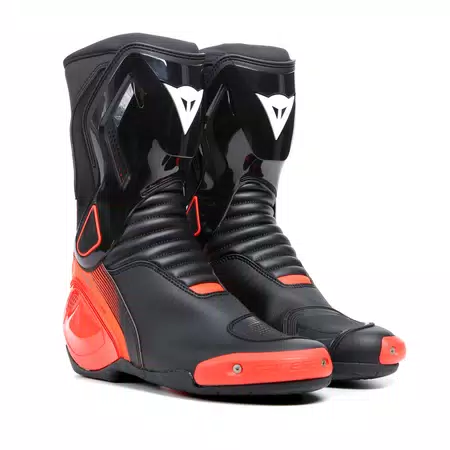 NEXUS 2 - MEN'S MOTORCYCLE BOOTS - BLACK/FLUO-RED - 1