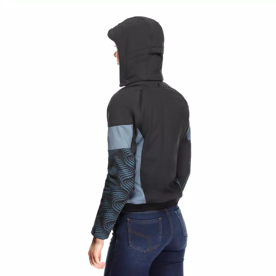 IGNITE 2 - WOMEN'S MOTORCYCLE JACKET - BLACK/BLUE MIRAGE - 13