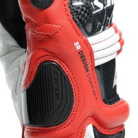 DRUID 3 GLOVES BLACK/WHITE/LAVA-RED- Gloves