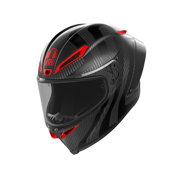 pista-gp-rr-intrepido-matt-carbon-blk-red-motorbike-full-face-helmet-e2206-dot image number 0