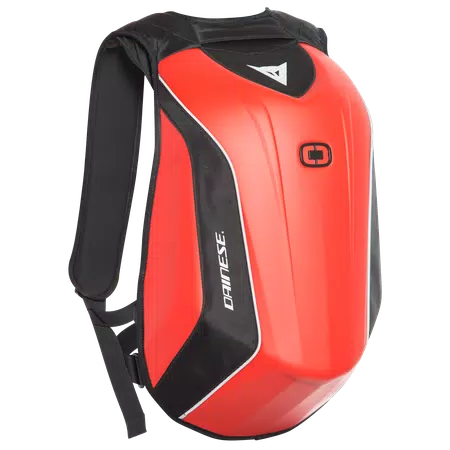 D-MACH - MOTORFIETS RUGZAK - FLUO-RED - 1