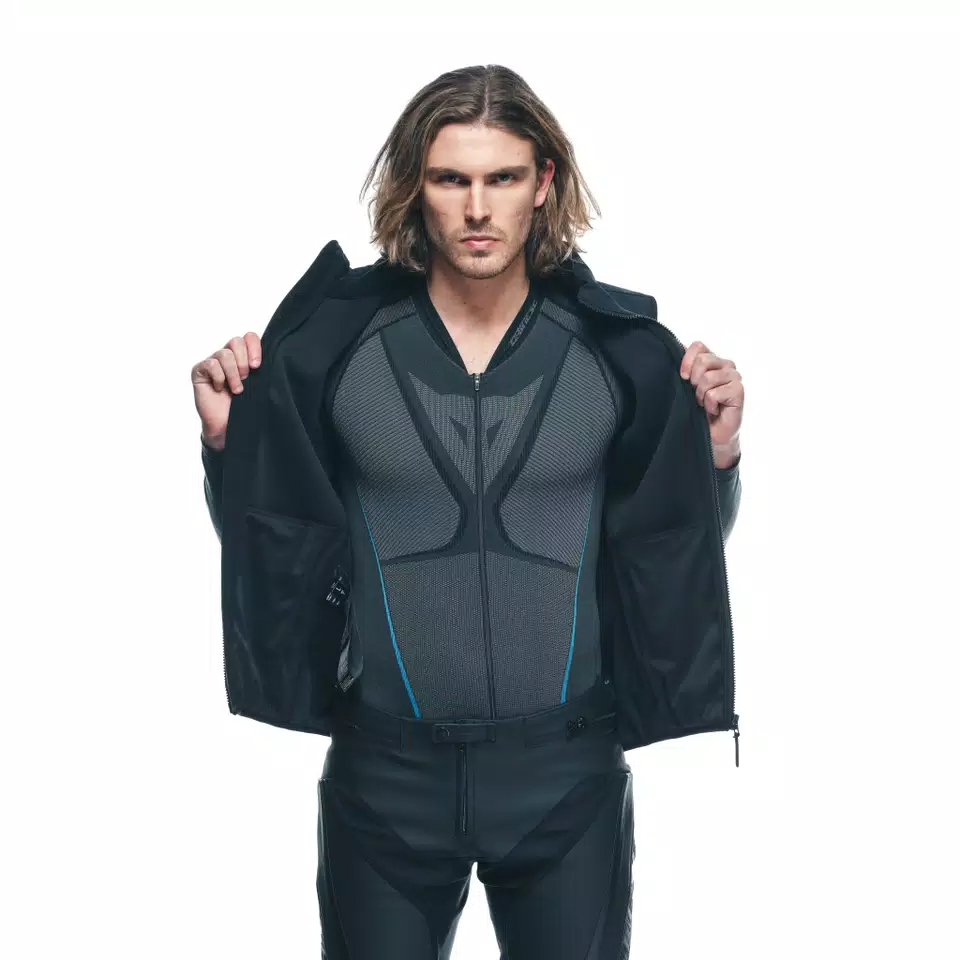 GILET MOTO TERMICO ANTIVENTO UOMO - ANTHRACITE - 12
