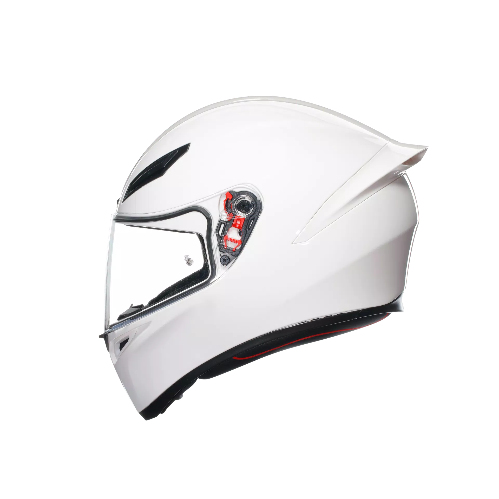 K1 S WHITE - MOTORBIKE FULL FACE HELMET E2206