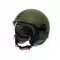 MOMODESIGN FGTR CLASSIC MATT MILITARY GREEN / BLACK - JET HELMET WITH VISOR E2206