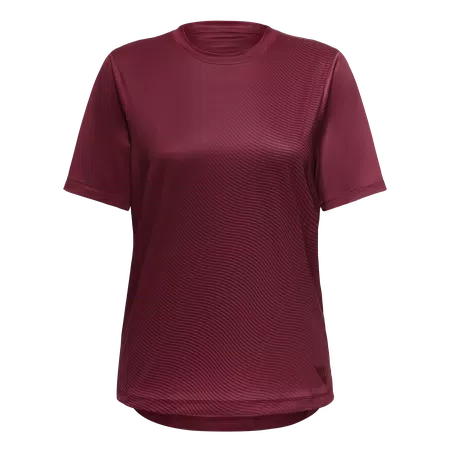 HG AER JERSEY SS - WOMEN'S SHORT SLEEVE BIKE T-SHIRT - WINDSOR WINE - 1