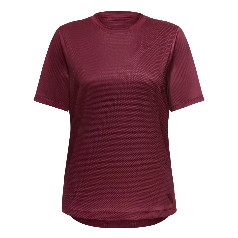 HG AER JERSEY SS - MAILLOT DE VÉLO MANCHES COURTES POUR FEMME - WINDSOR WINE - 1