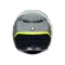 K3 FORTIFY GREY/BLACK/YELLOW FLUO - CASQUE MOTO INTÉGRAL E2206