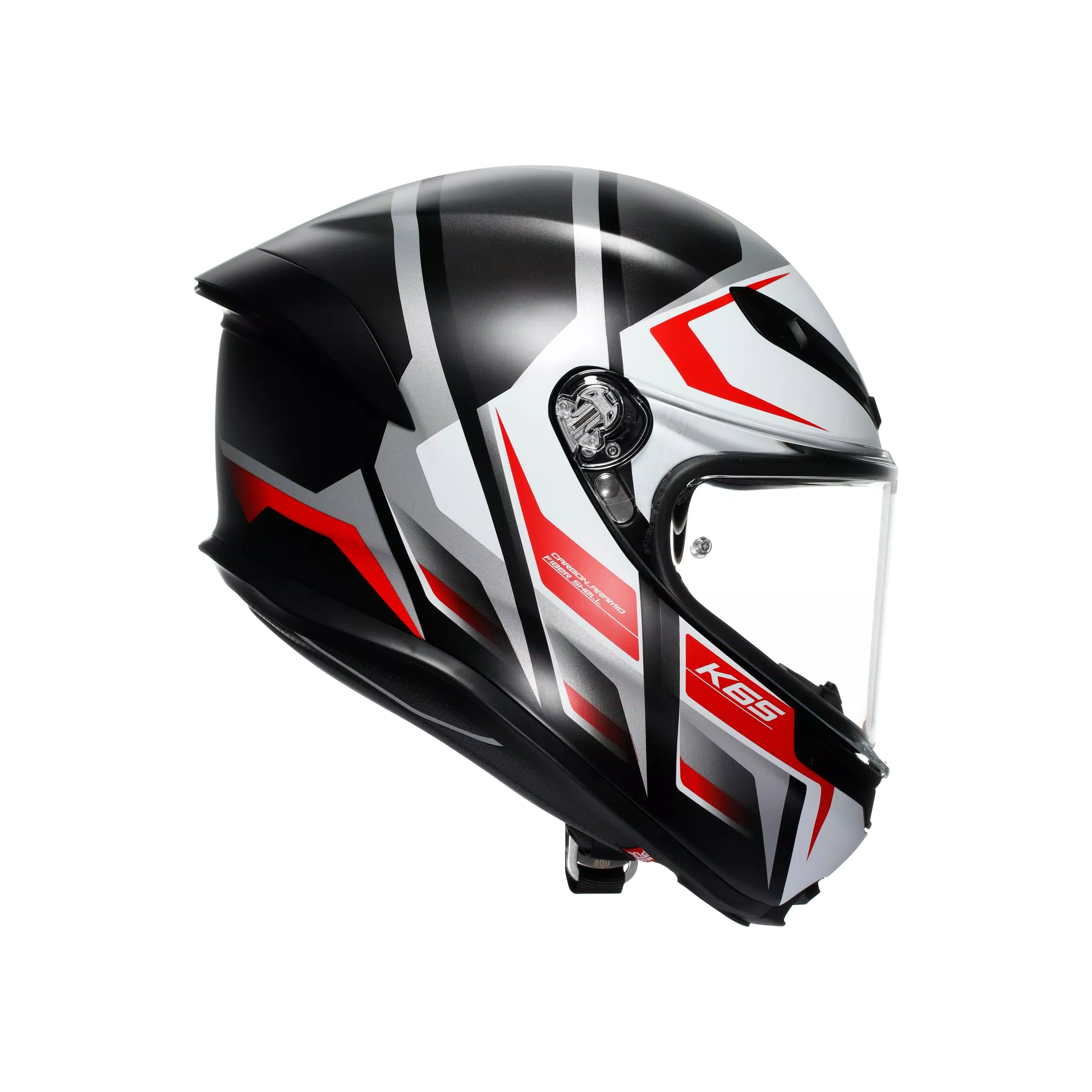 K6 S E2206 - KARVE MATT BLACK/WHITE/RED