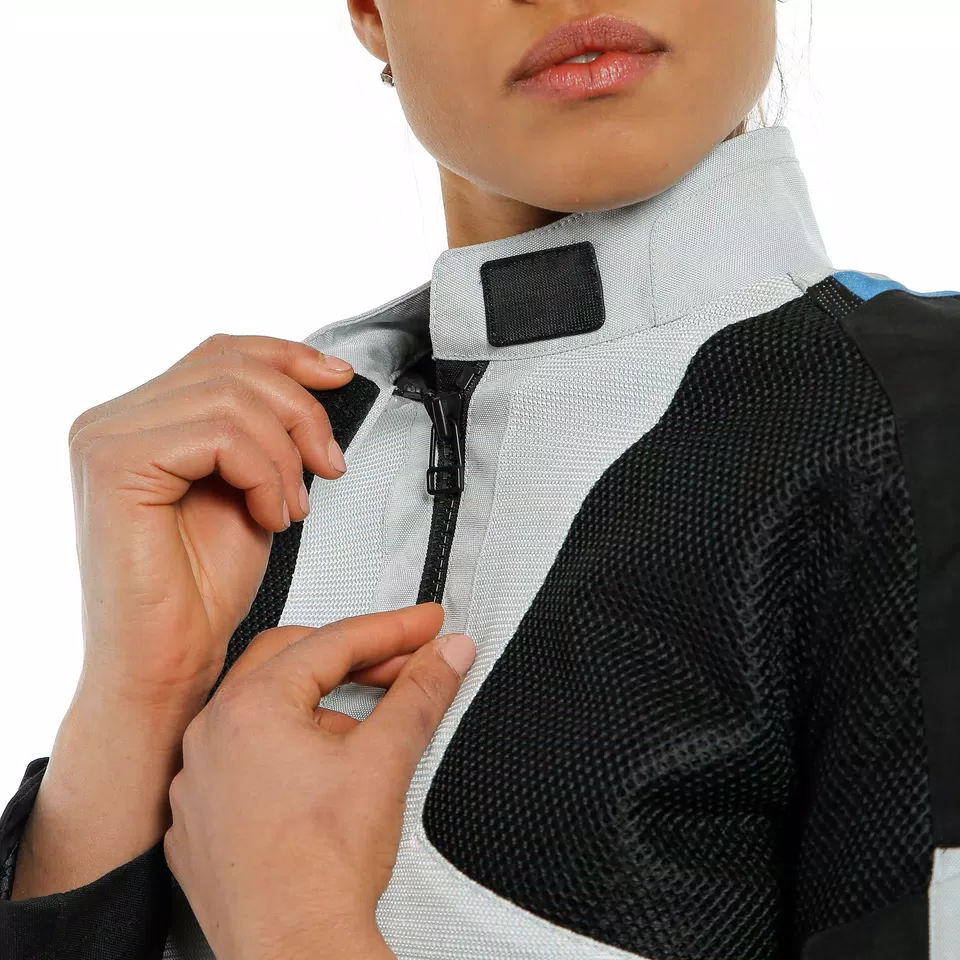 AIR TOURER LADY TEX JACKET - GLACIER-GRAY/PERFORMANCE-BLUE/BLACK - 7