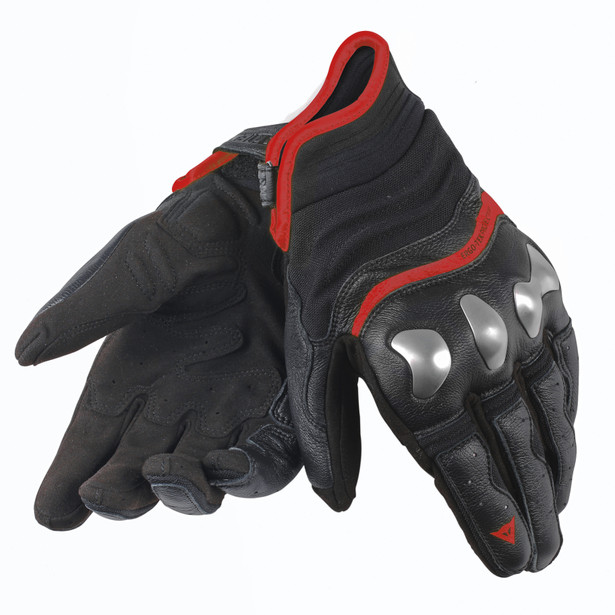 x-run-gloves-black-red-fluo image number 0