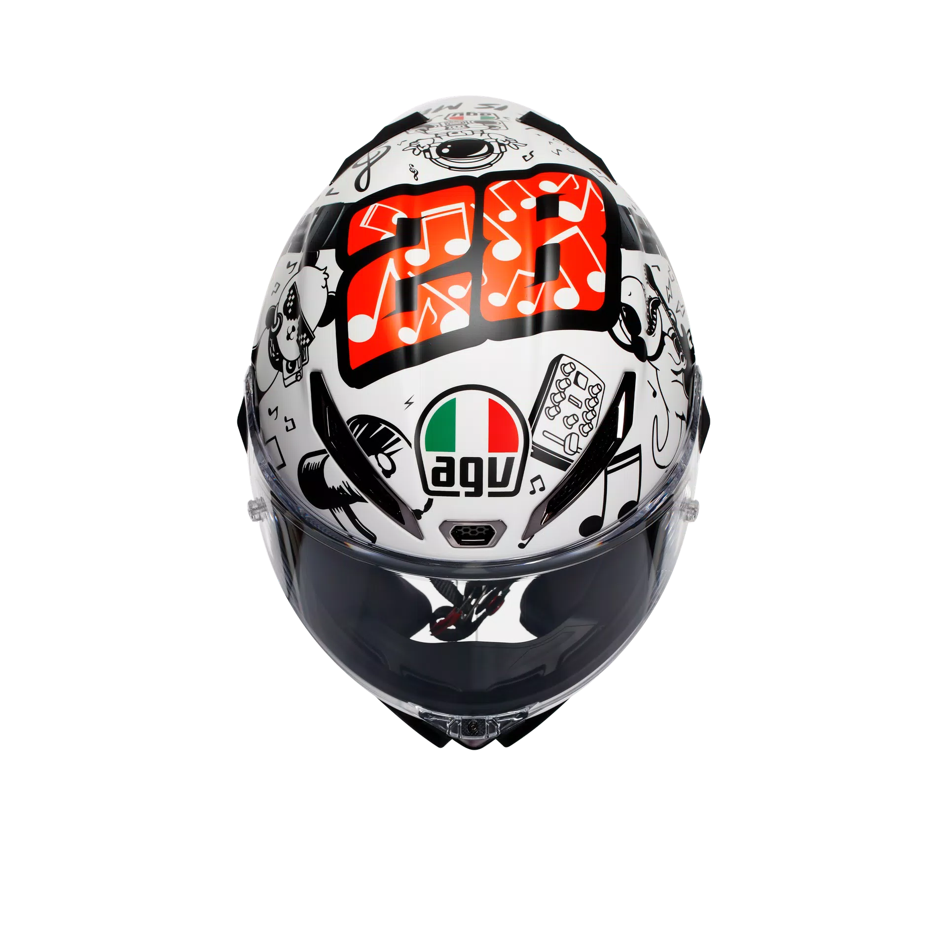 PISTA GP RR GUEVARA MOTEGI 2022 (LIMITED EDITION ) - MOTORBIKE FULL FACE HELMET E2206 DOT